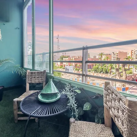 Gueliz Hypercentre 2Br Appartament - Couples And Friends Marrakesh Exterior photo